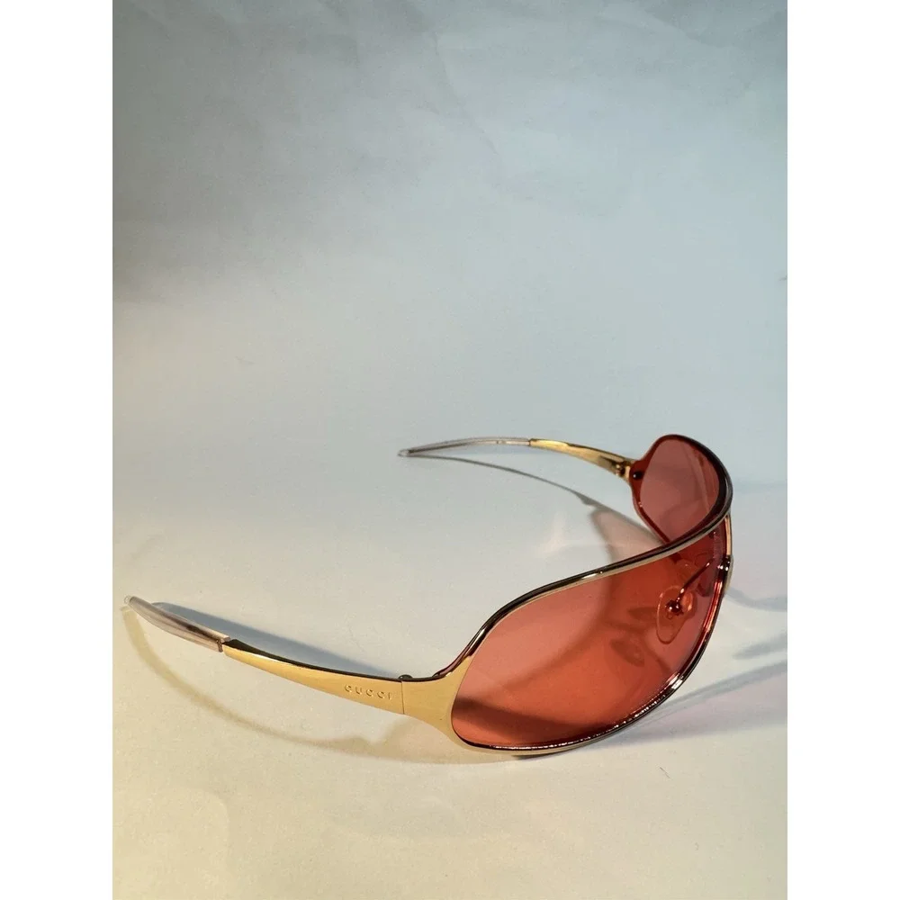 Gucci GG 1661/S 000EW Sunglasses Gold / Pink Vintage